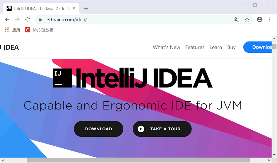 IntelliJ IDEA官方下载页面