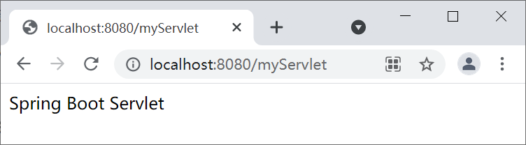 Spring Boot 注册 Servlet