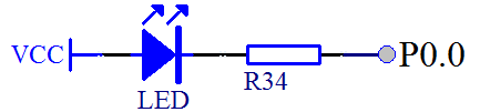 ͼ 2-6  LED С�Ƶ�·������