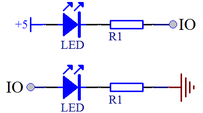 ͼ 3-9  LED С�ƿ��Ʒ�ʽ�Ա�
